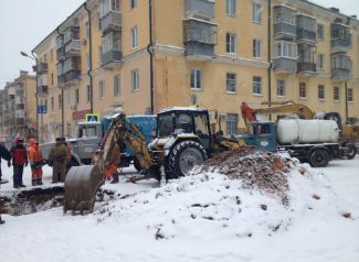 Морозы добавили работы энергетикам. Морозы добавили работы энергетикам.