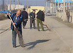 коллектив Южного района эксплуатации котельных